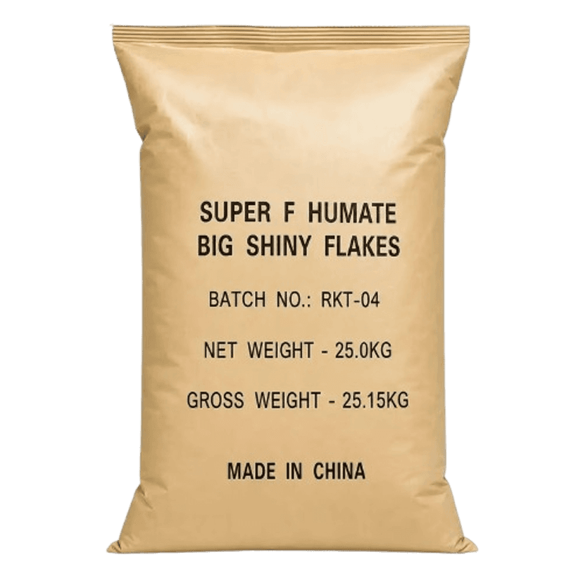 Super F Humate Big Shiny Flakes  98%
