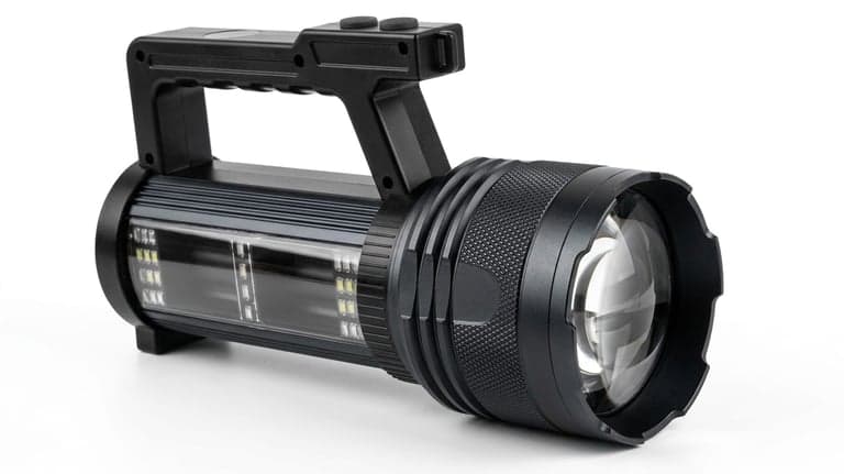 Rock Light M80 3 KM Range Zooming Metal Torch Light