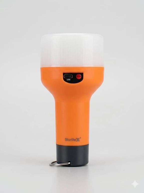 9W Portable Emergency Torch Light