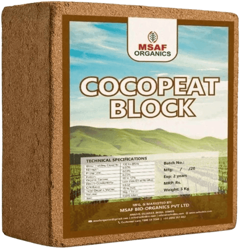 Garden Cocopeat Block