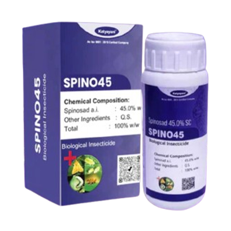 Katyayani Spino 45 | Spinosad 45% SC | Chemical insecticide 500 ML (50 ML x 10)