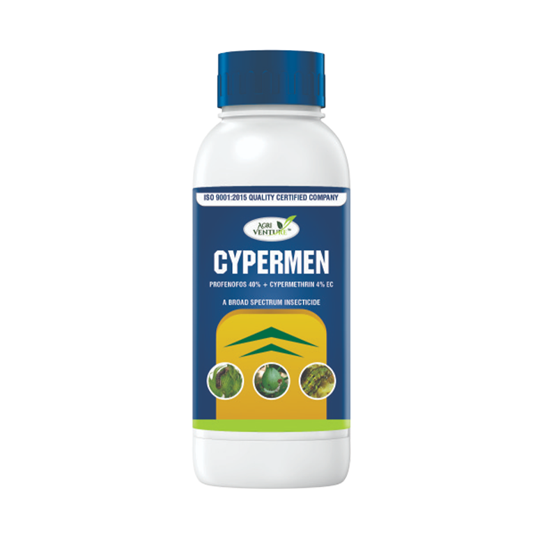 Agriventure Cypermen Profenofos 40% + Cypermethrin 4% EC 1LTR (1LTR X 1)