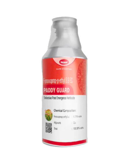 Katyayani Paddy Guard | Fenoxaprop-p-ethyl 6.9% EC | Chemical Herbicides 500ML ( 250ml x 2 )