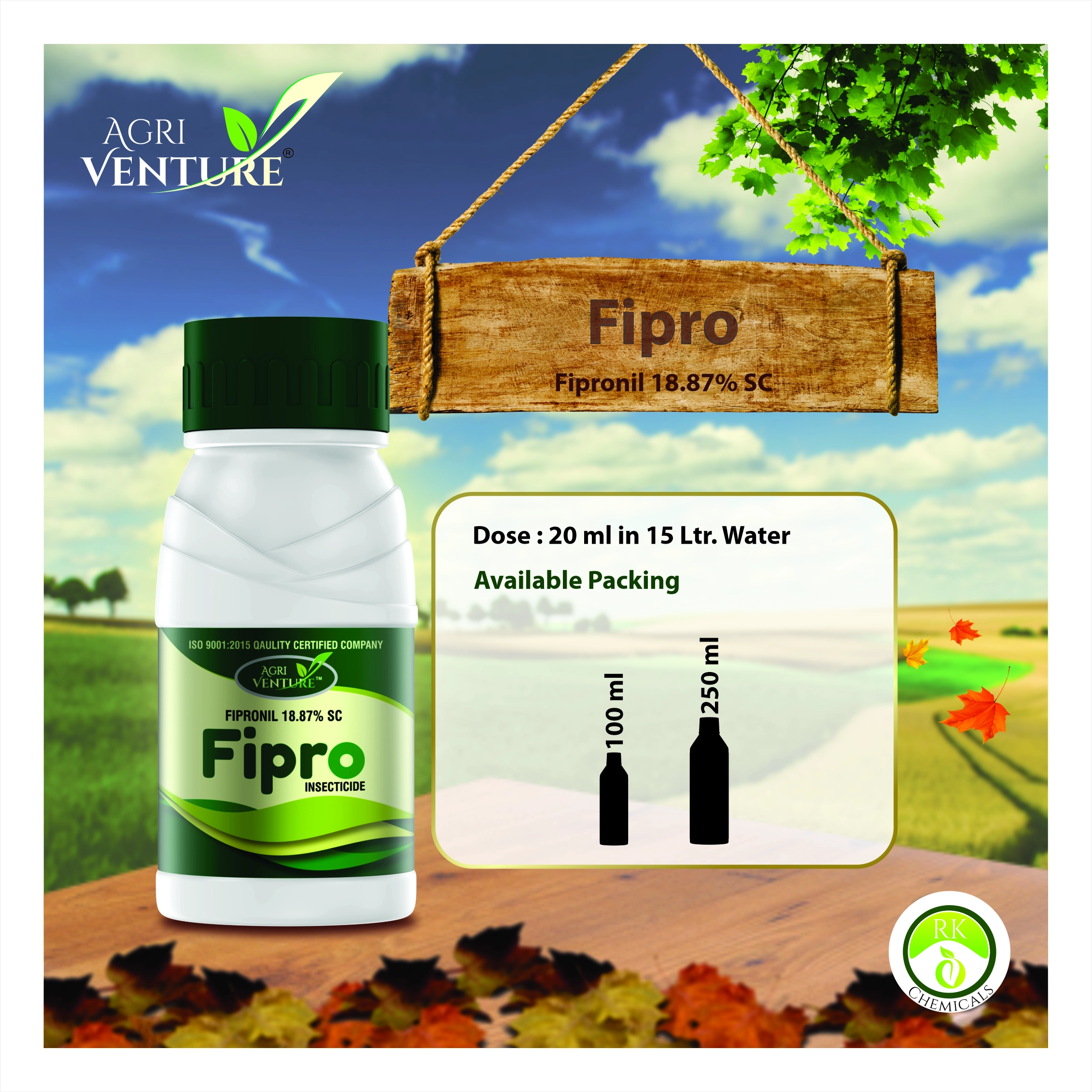 Agriventure Fipro Fipronil 18.87% SC