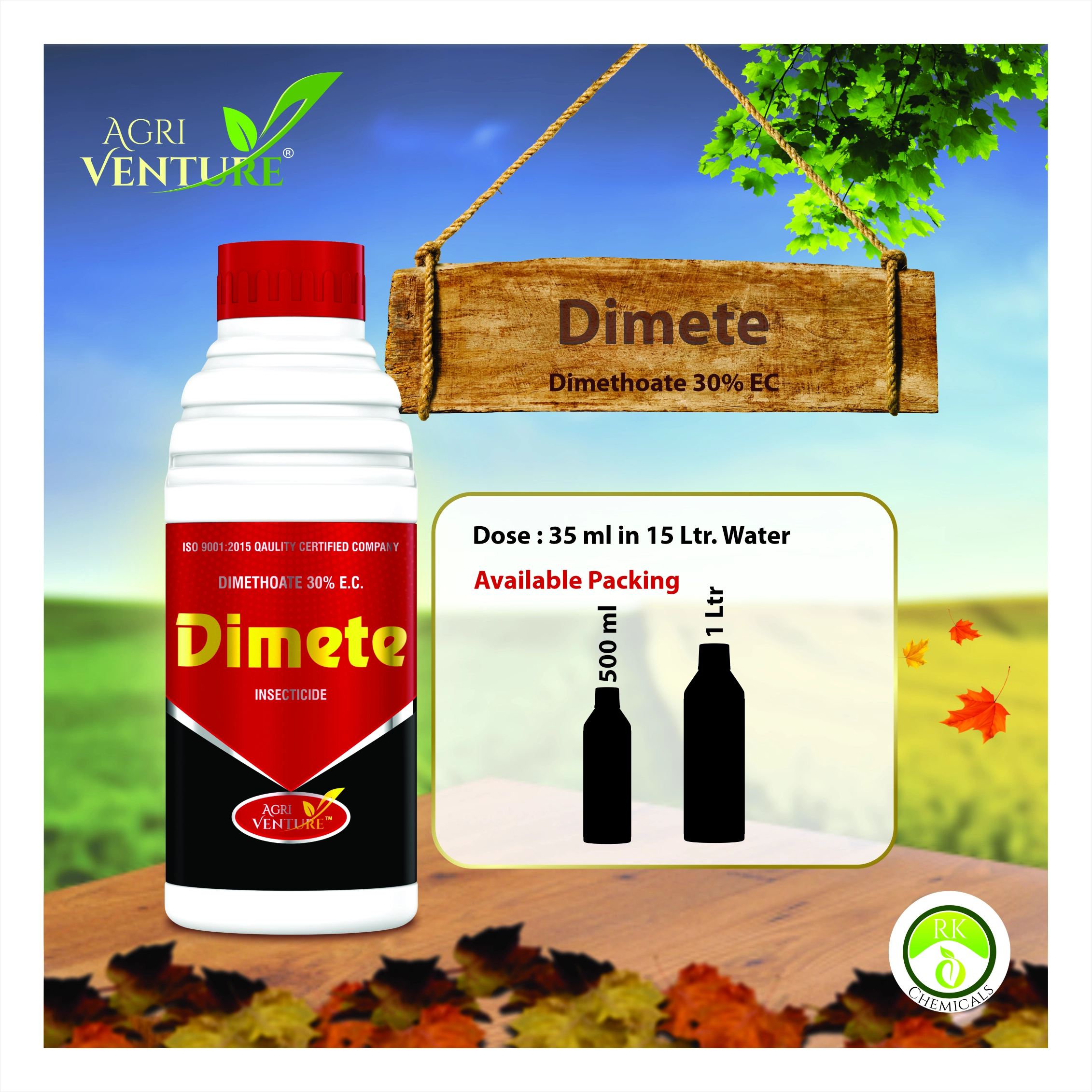Agriventure Dimete Dimethoate 30% EC 1LTR (1LTR X 1)