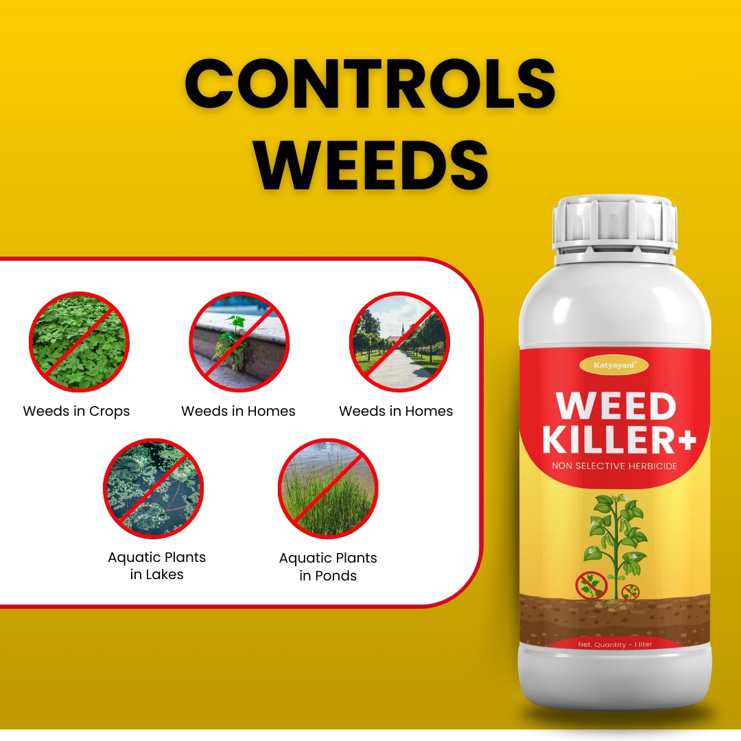 Katyayani Weed killer + Herbicide 4 Litre (1 Ltr x4)