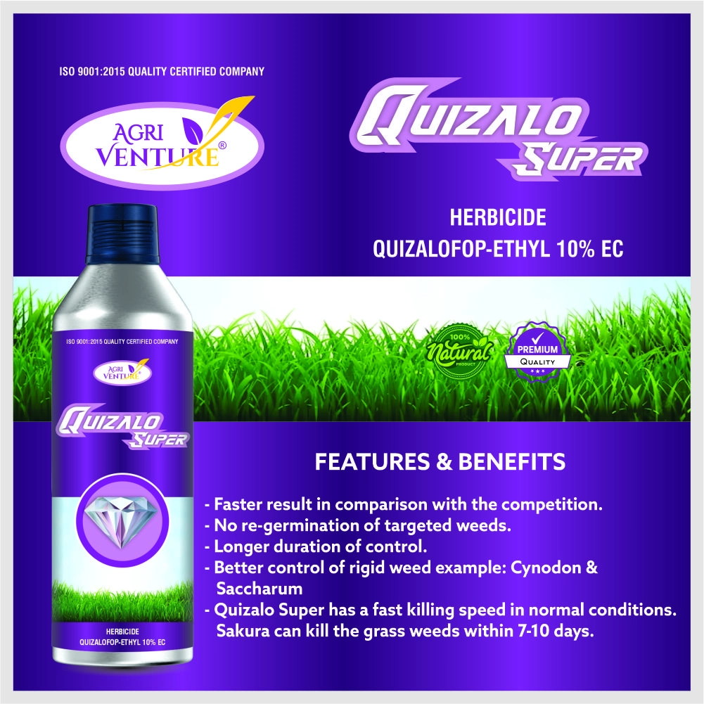 Agriventure QUIZALO SUPER Quizalofop Ethyl 10% EC