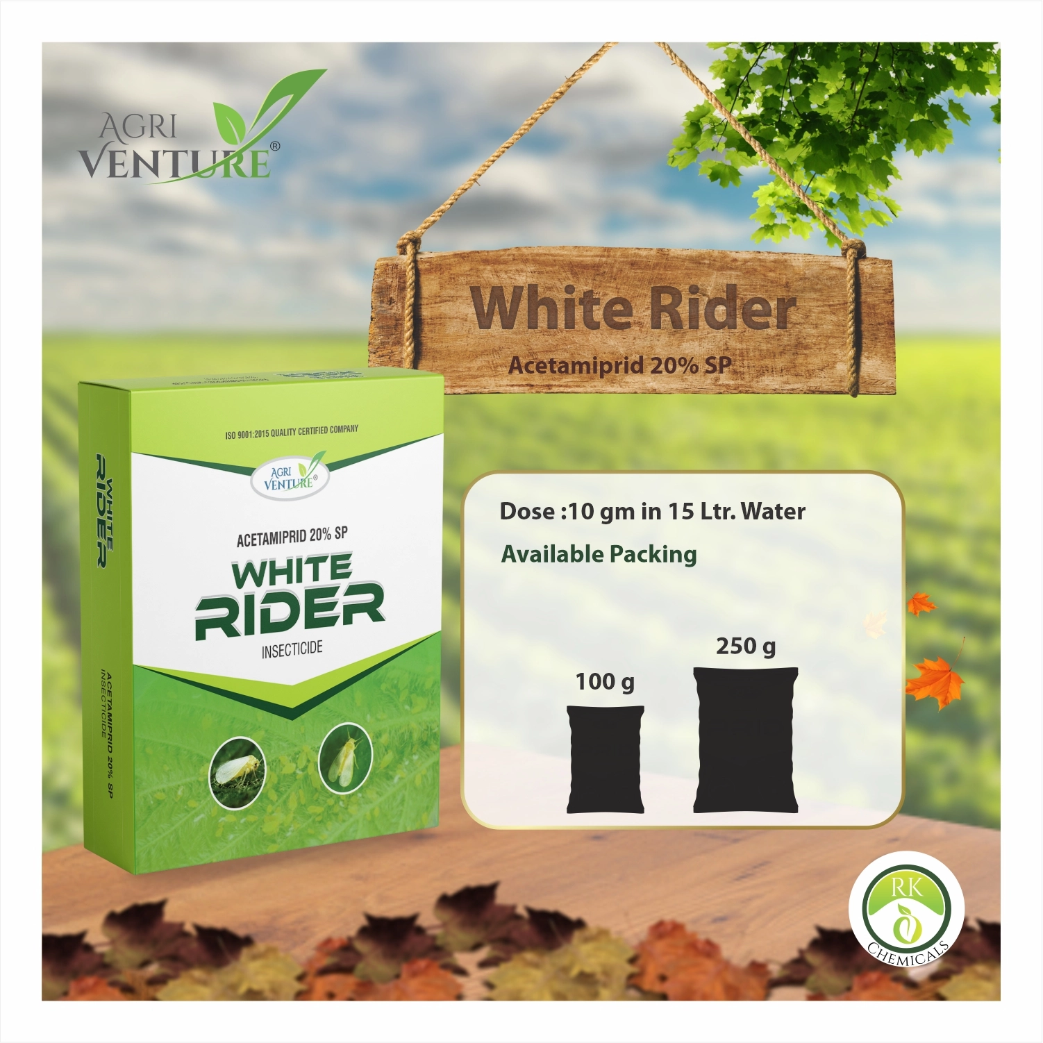 Agriventure White Rider Acetamiprid 20% SP