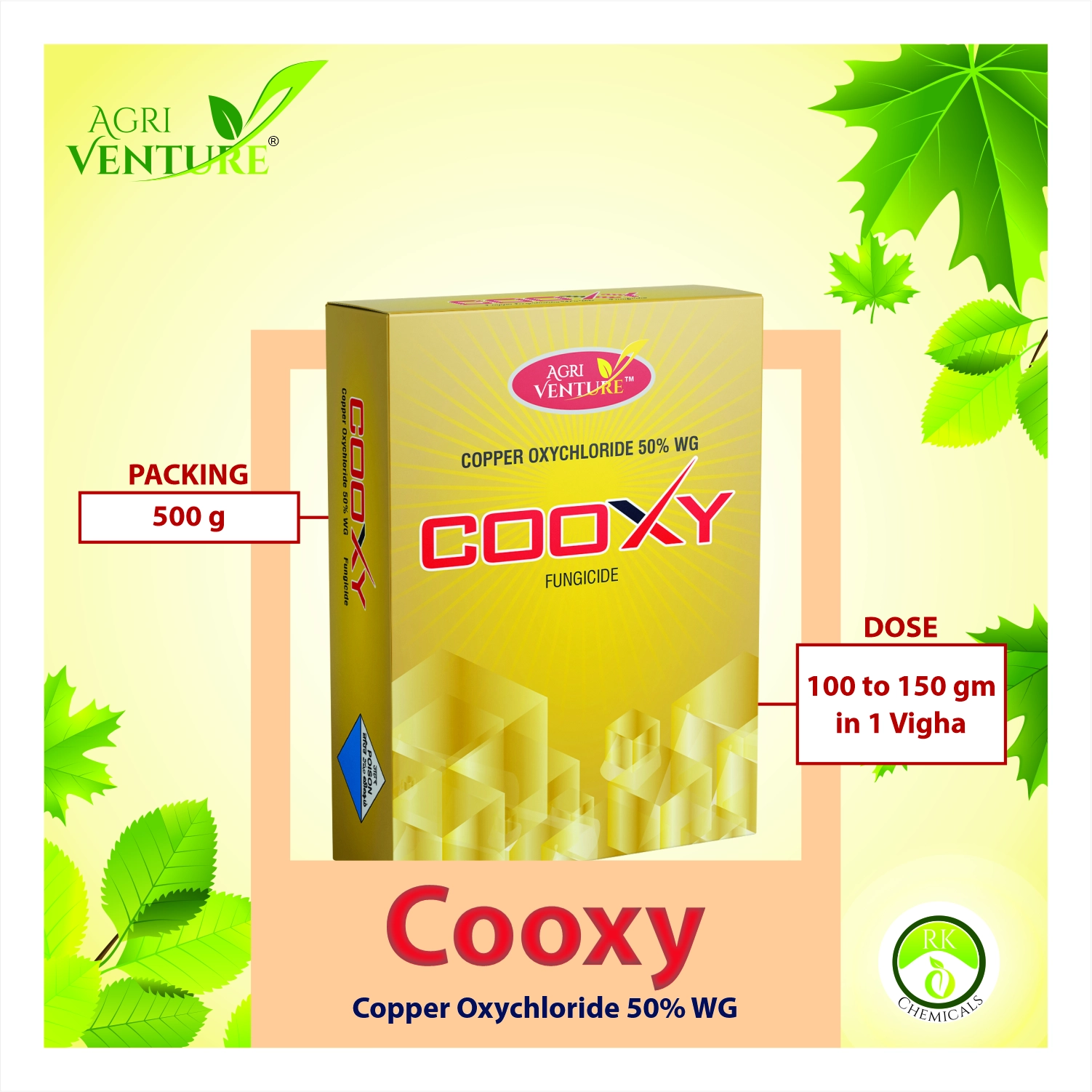 Agriventure Cooxy Copper Oxychloride 50% WP