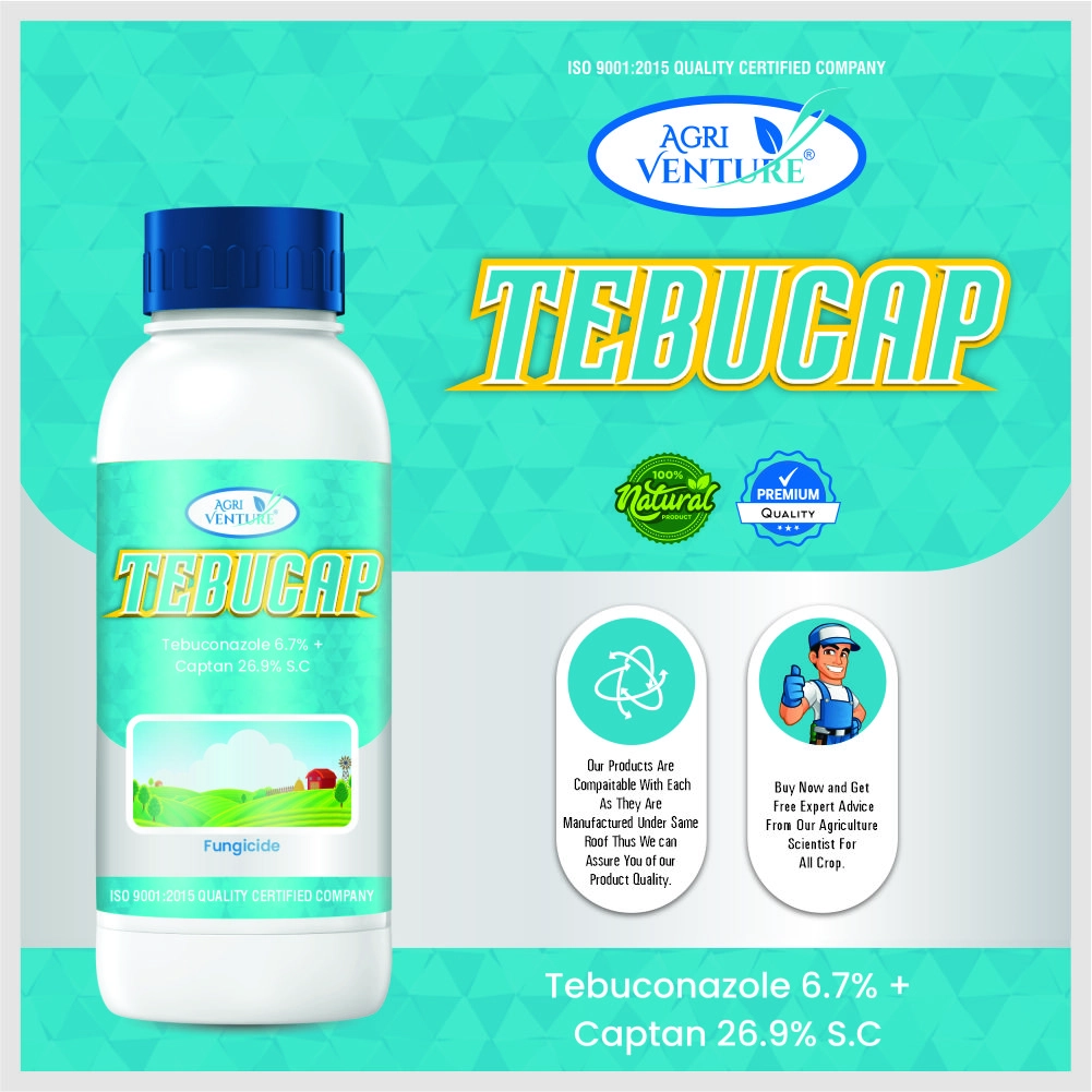 Agriventure Tebucap Tebuconazole 6.7% + Captan 26.9% SC Fungicide