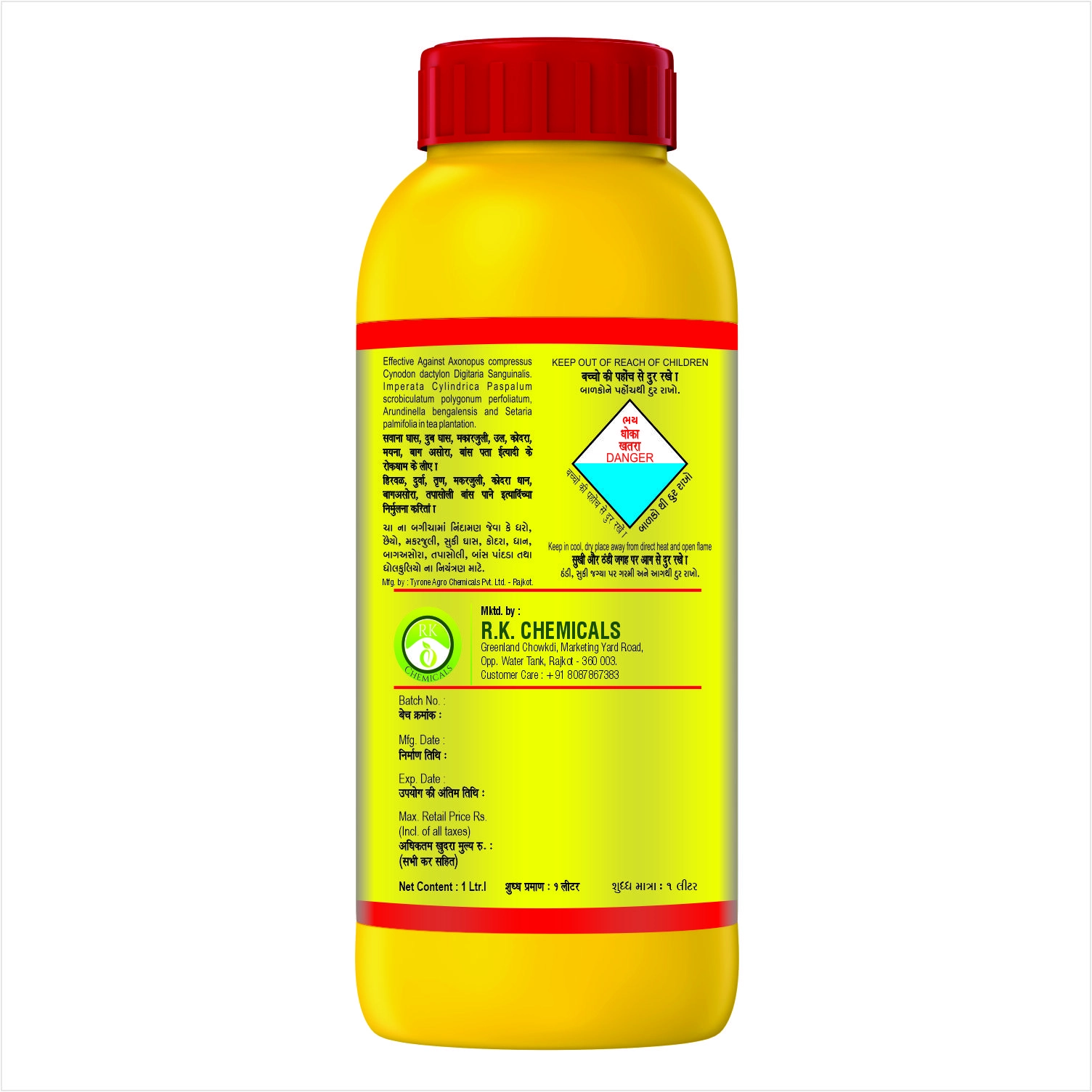 Agriventure Glypho Glyphosate 41% SL Herbicide
