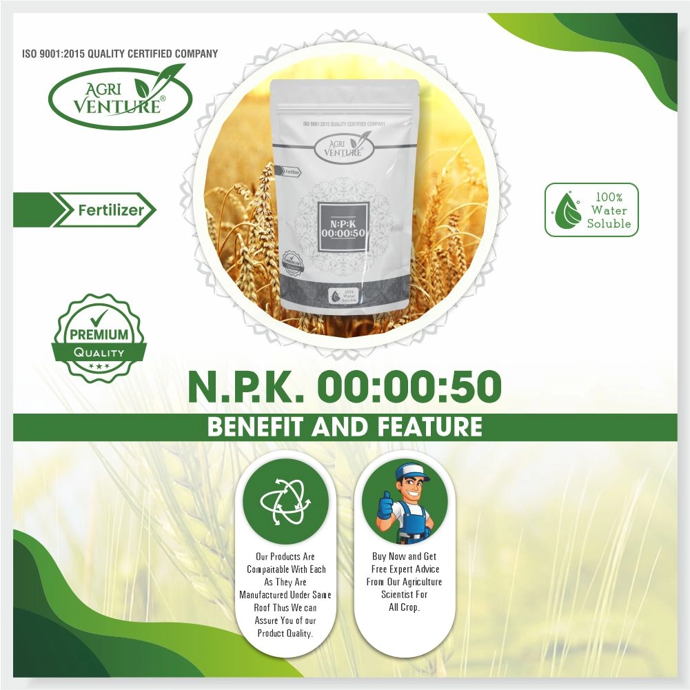 Agriventure NPK 00-00-50 Water Soluble Fertilizer