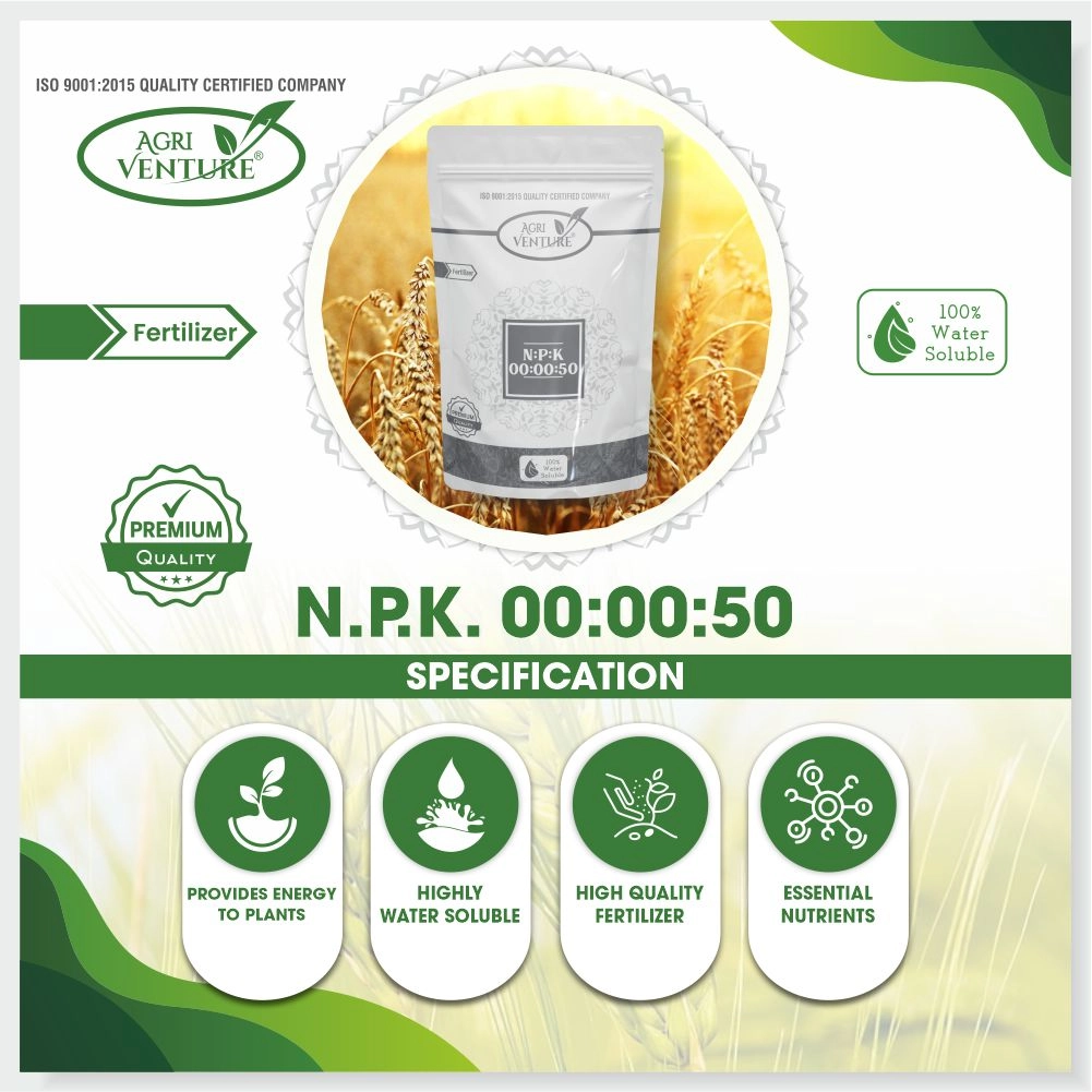 Agriventure NPK 00-00-50 Water Soluble Fertilizer