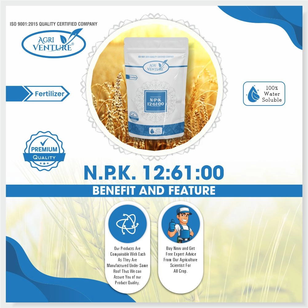 Agriventure NPK 12-61-00 Water Soluble Fertilizer