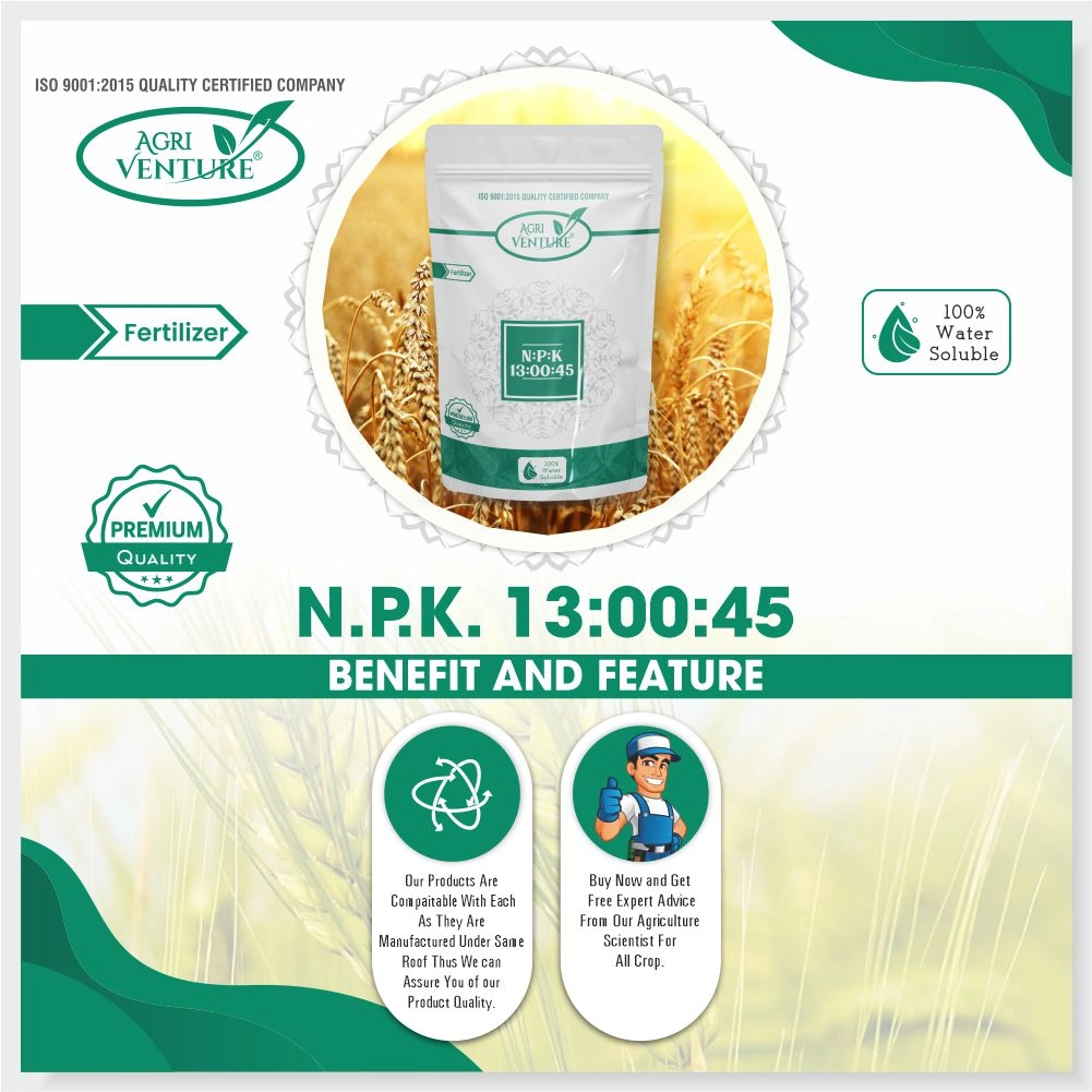 Agriventure NPK 13-00-45 Water Soluble Fertilizer