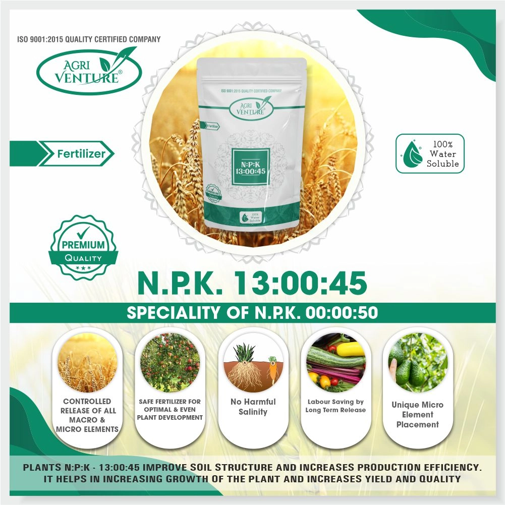 Agriventure NPK 13-00-45 Water Soluble Fertilizer