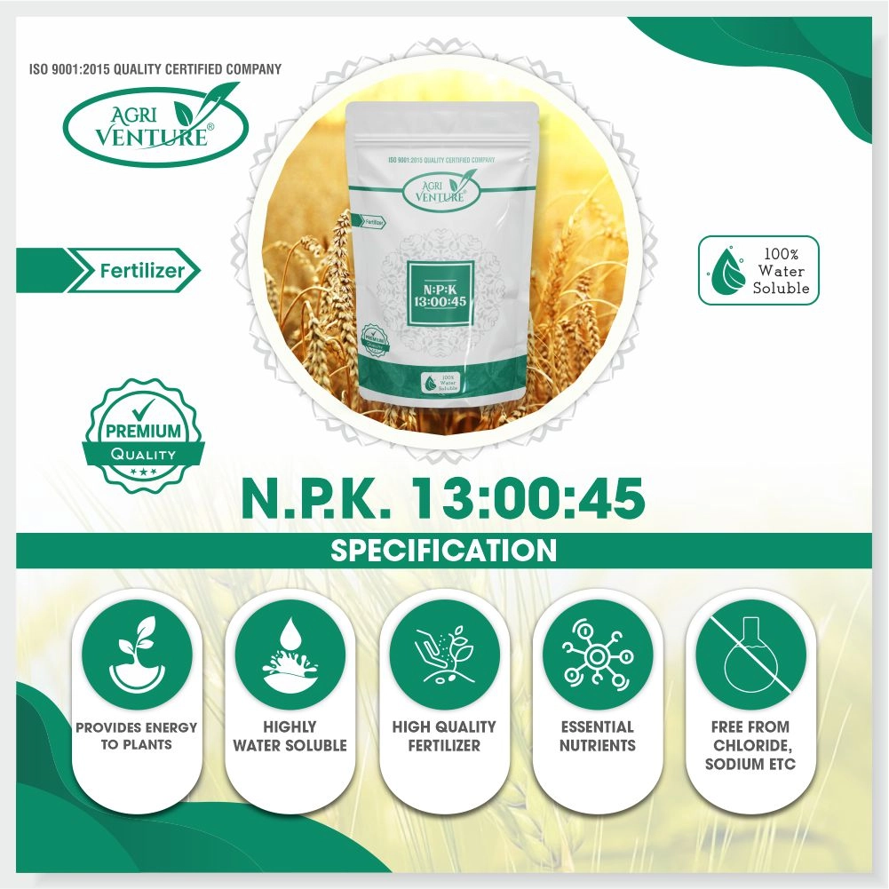 Agriventure NPK 13-00-45 Water Soluble Fertilizer