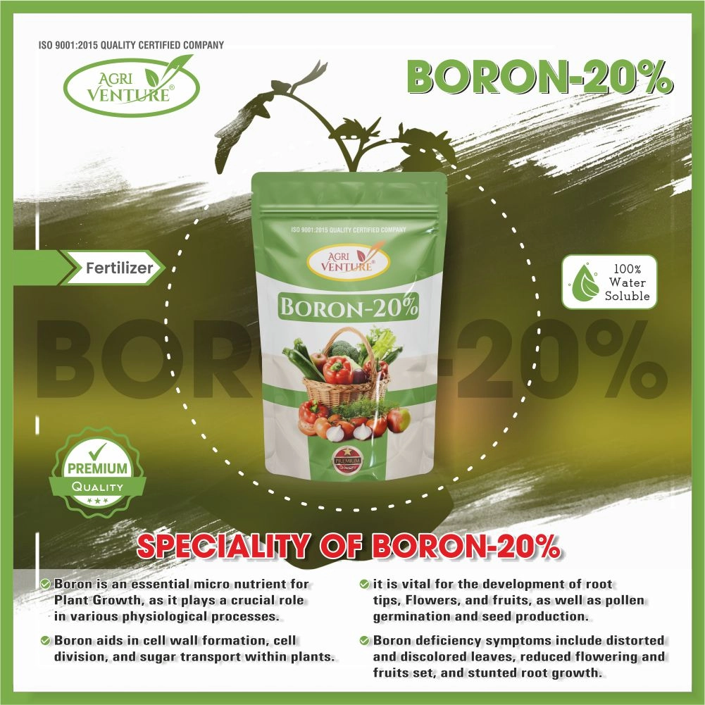 Agriventure Boron 20% – Water Soluble Fertilizer