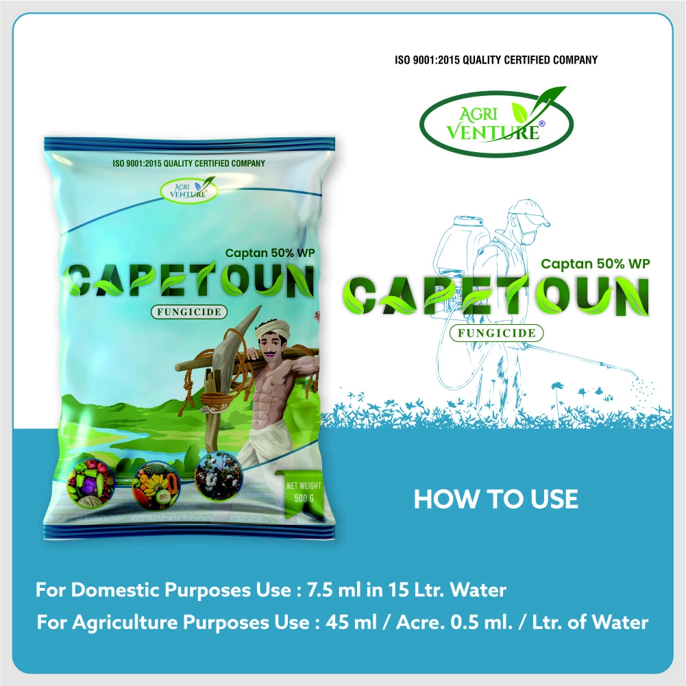 Agriventure Capetoun Captan 50% WP Fungicide