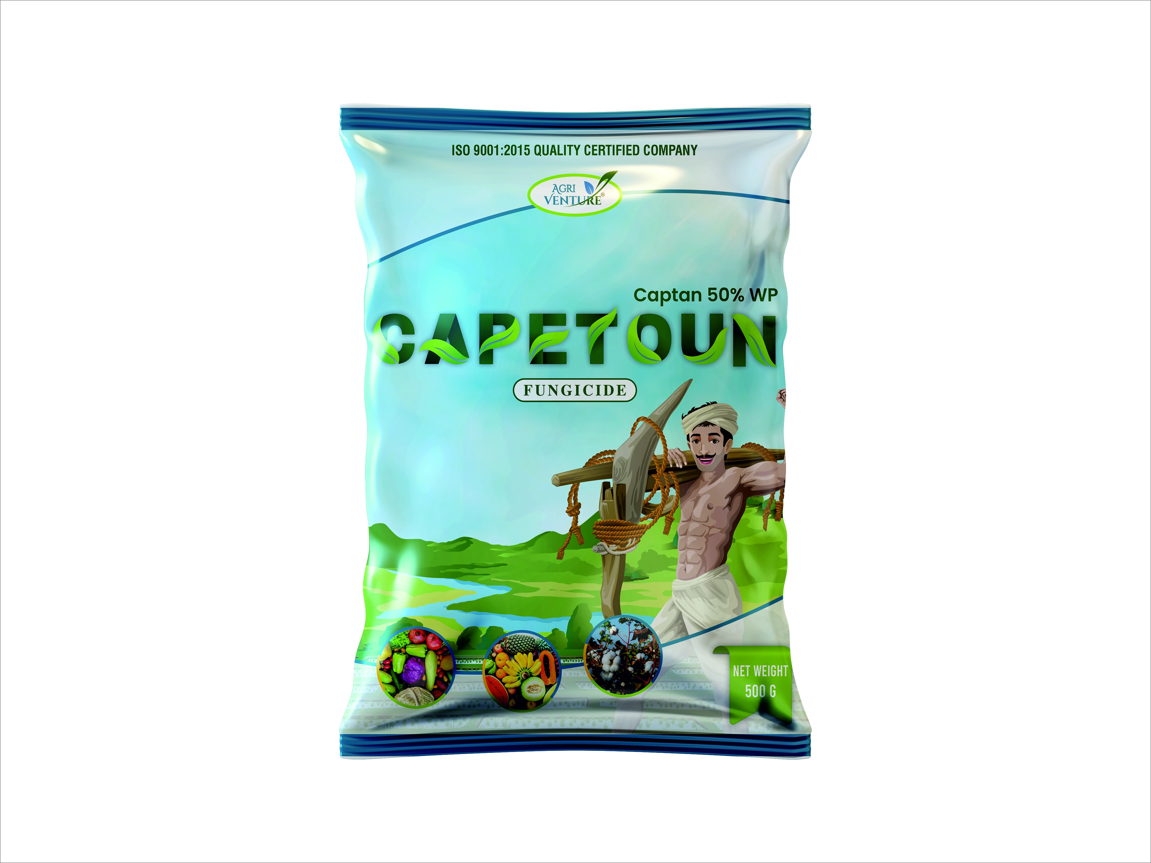 Agriventure Capetoun Captan 50% WP Fungicide
