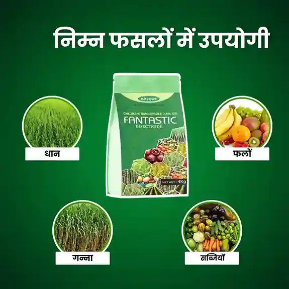 Katyayani Fantastic | Chlorantraniliprole 0.4% GR | Chemical Insecticide
